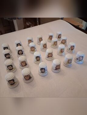 Men Of The Bible Thimble Collection